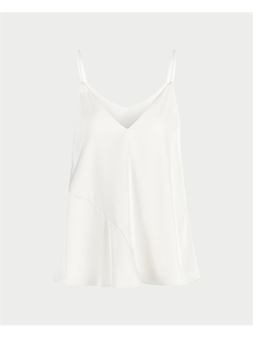 Armani Exchange white satin top ARMANI EXCHANGE | XW000154-AF10840U1003